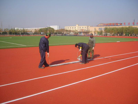 黃島塑膠跑道施工