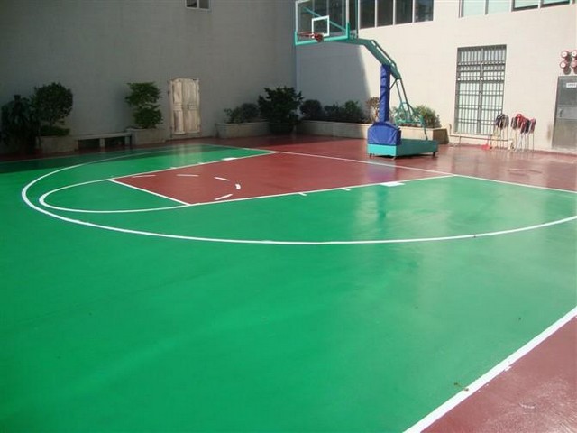 虹口塑膠籃球場(chǎng)