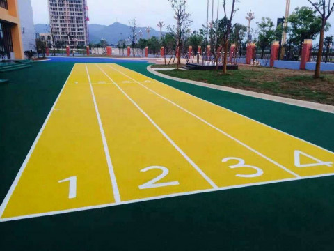 平湖幼兒園塑膠跑道