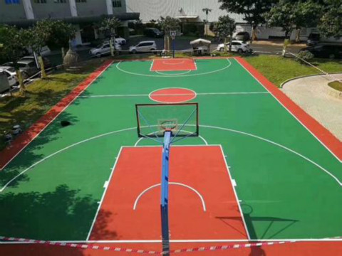 玄武丙烯酸籃球場