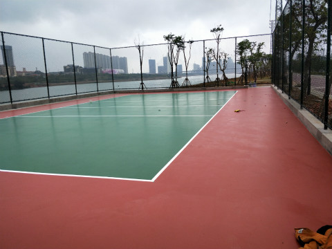 常州市硅pu籃球場