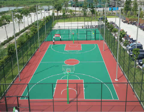 富陽塑膠籃球場